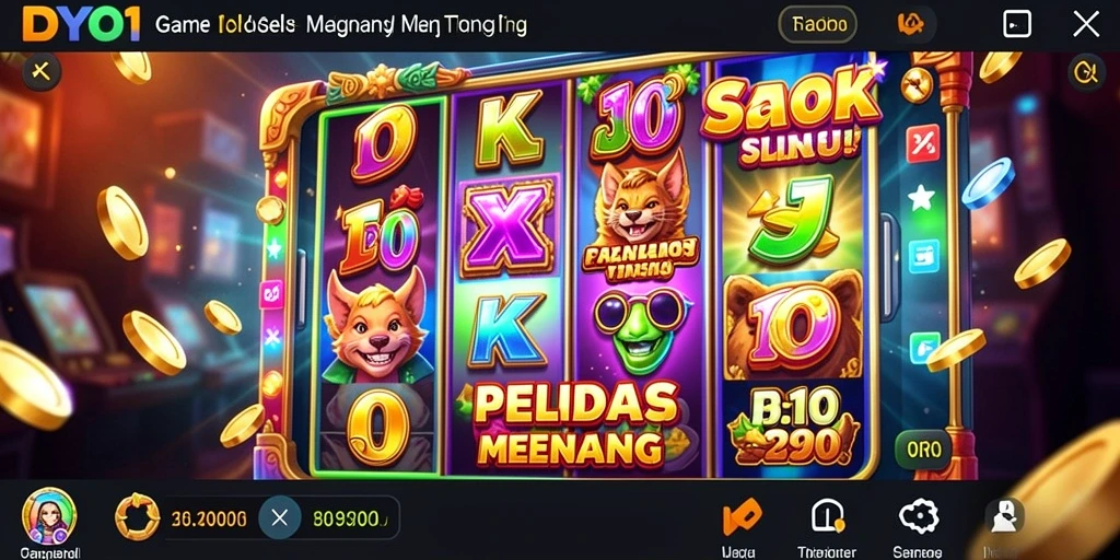 Tampilan gameplay DYO1 yang menarik dan mengasyikkan saat bermain slot.