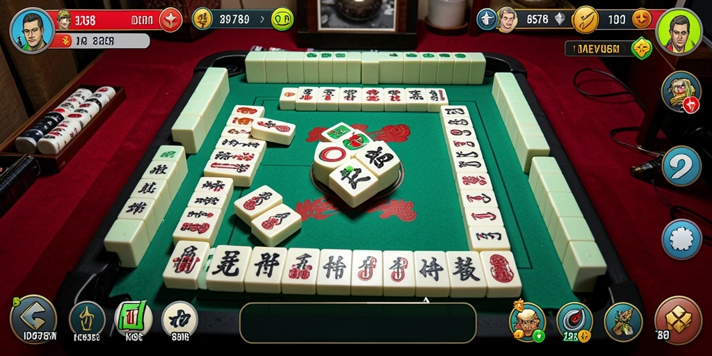 Tampilan gameplay menarik dari permainan Mahjong ID6788.