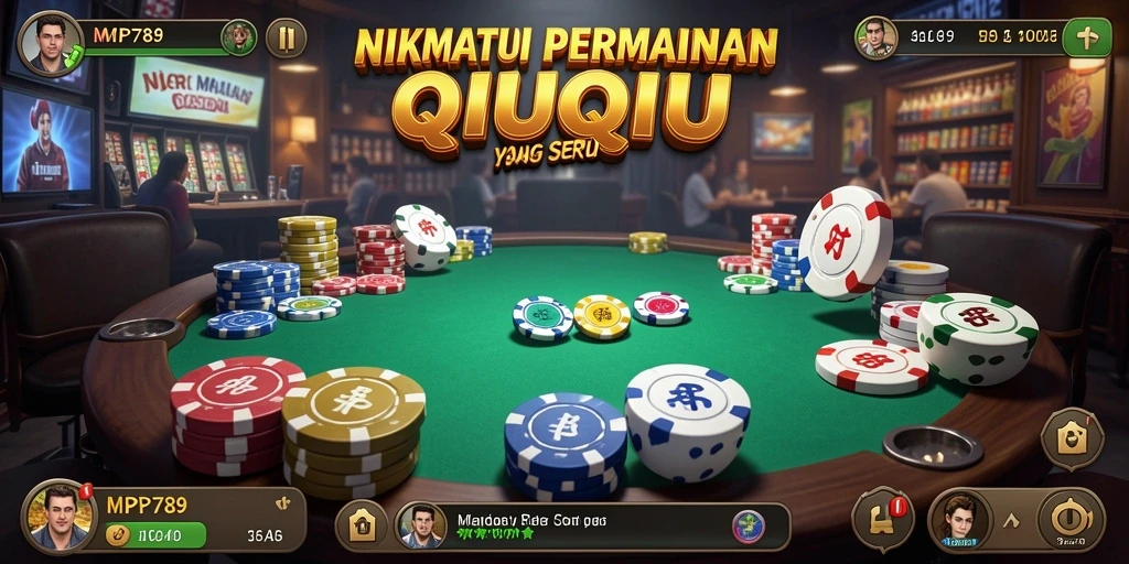 Tampilan gameplay MVP789 yang seru dan menarik dalam permainan QiuQiu.