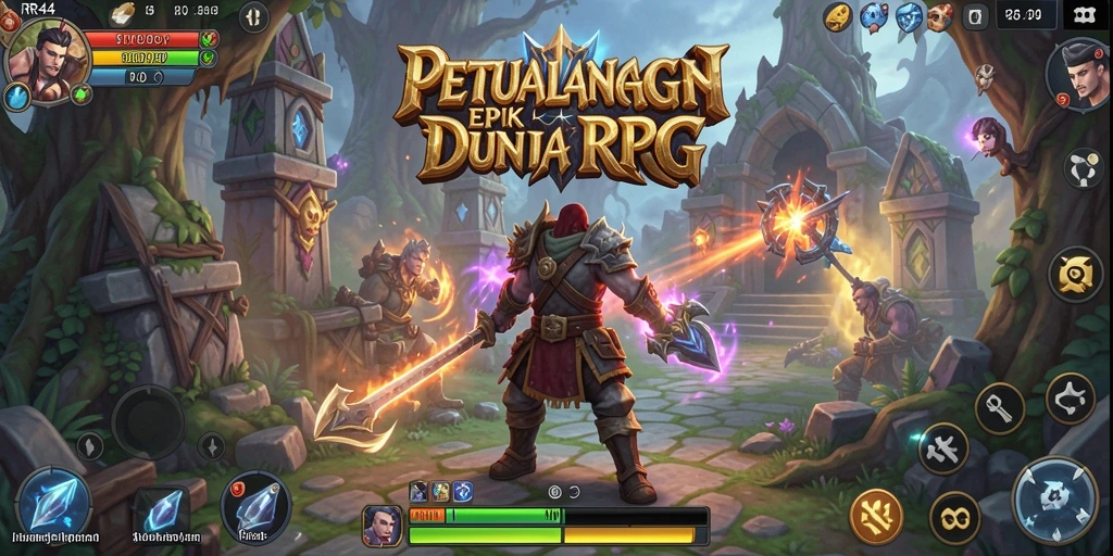 Tangkapan layar gameplay menunjukkan aksi menantang di RR44.