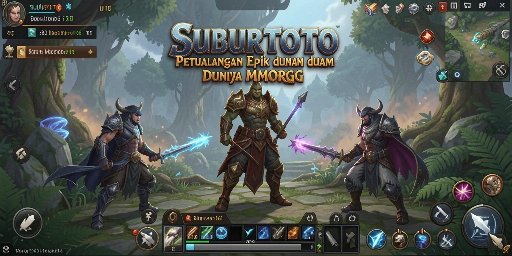 Screenshot SUBURTOTO menampilkan aksi seru dalam gameplay MMORPG.